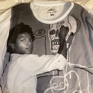 Basquiat shirt, Andy Warhol SPRZ NY